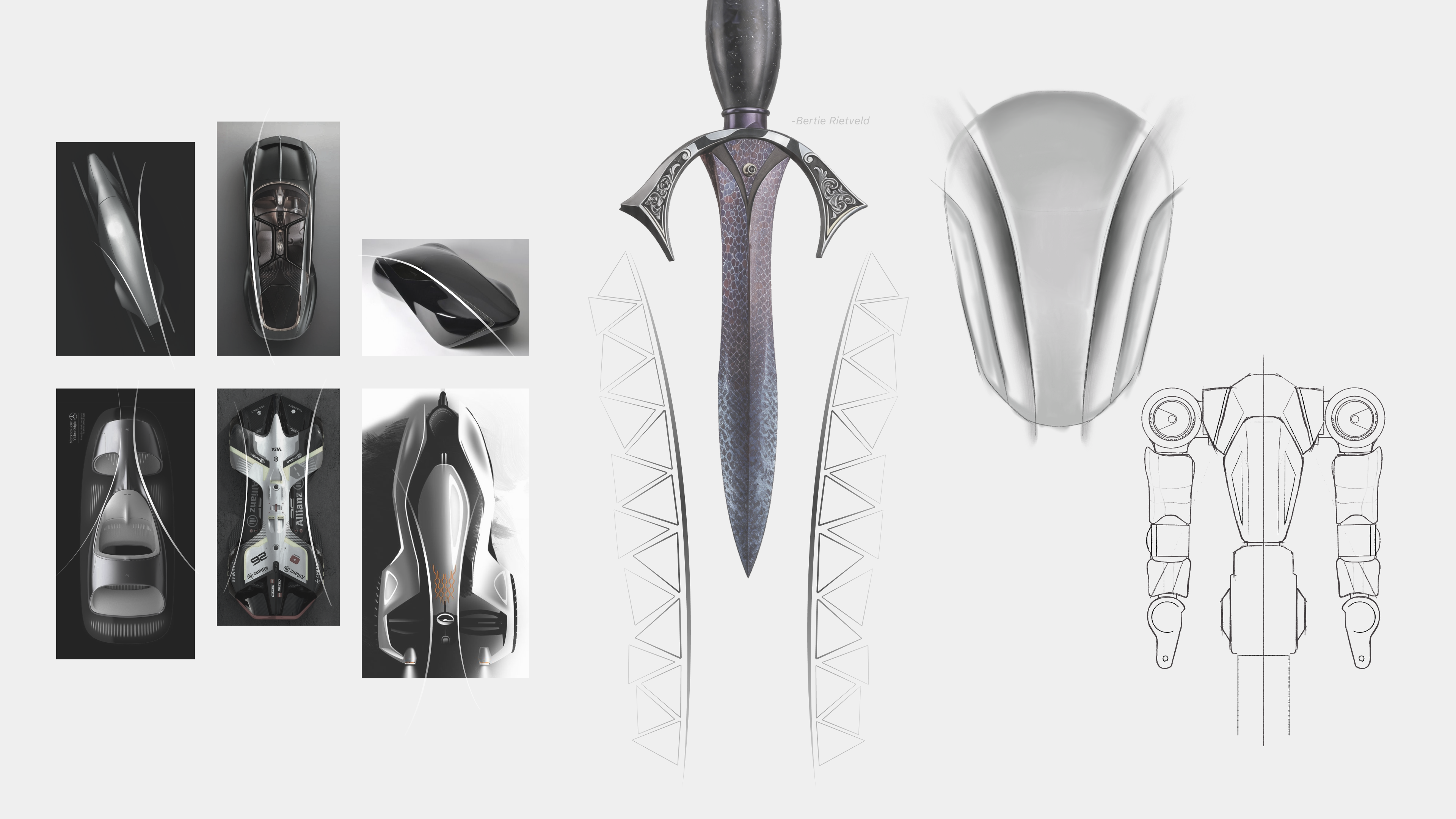 HUMANOID ROBOT head design — final render 2.