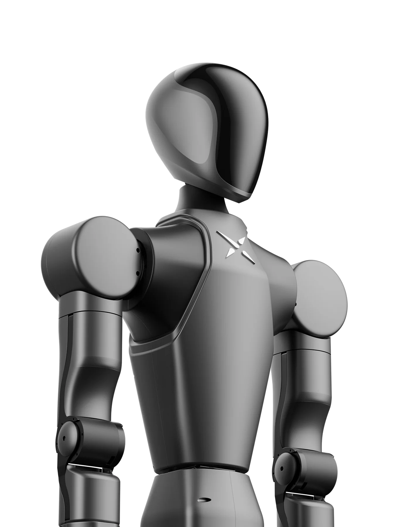 HUMANOID ROBOT upper-body product render.